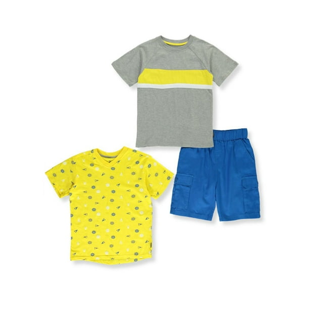 Beverly Hills Polo Club Boys Sleeve Top and Short Set